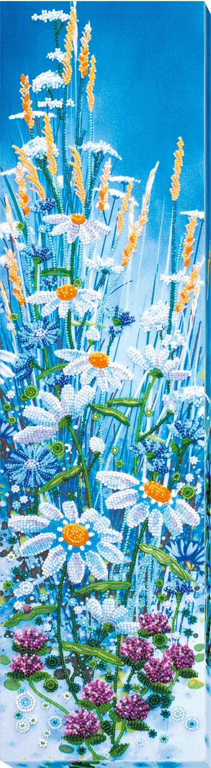 Bead Embroidery Kit Main Bead Embroidery Kit Chamomile etude-1