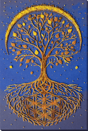 Bead Embroidery Kit Main Bead Embroidery Kit Radiance of Life