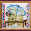 Magnets Bead Embroidery Kit Magnets Bead embroidery kit Umbrella and Flower