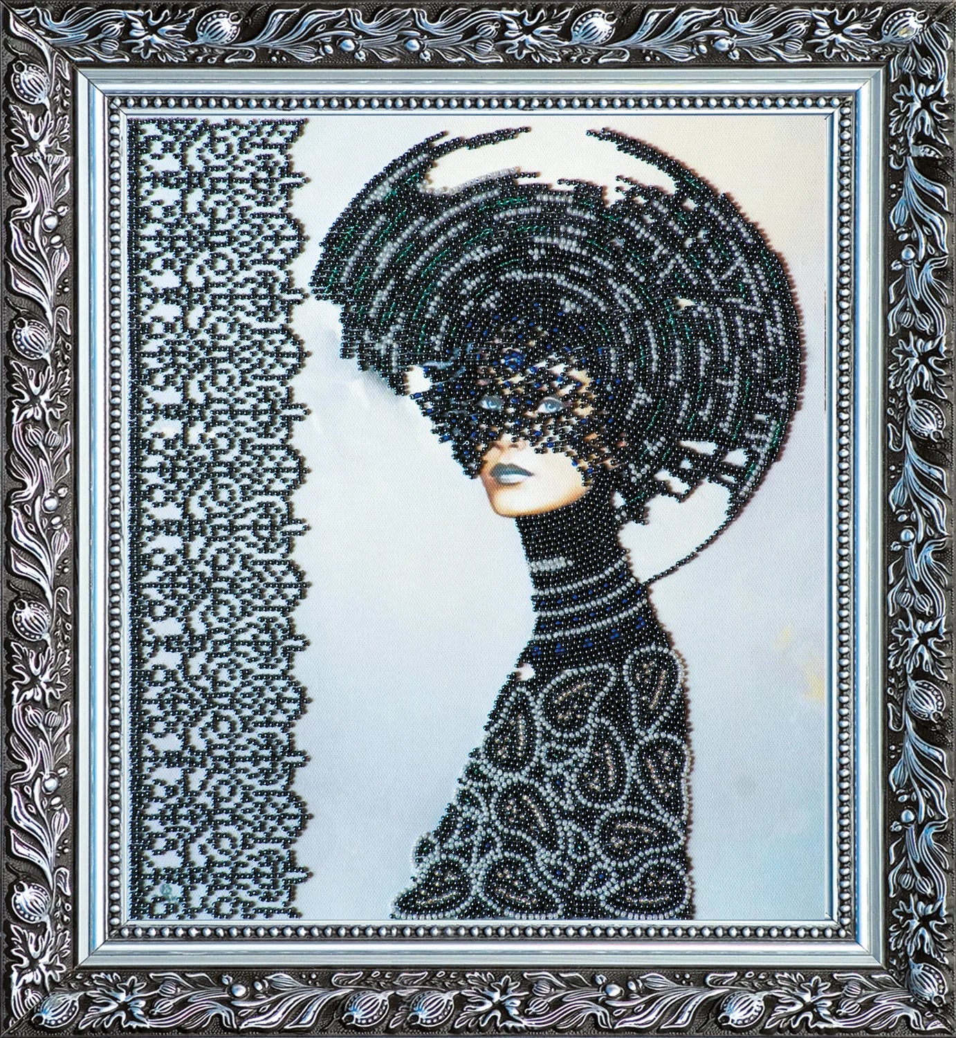 Bead Embroidery Kit Main Bead Embroidery Kit Morgana