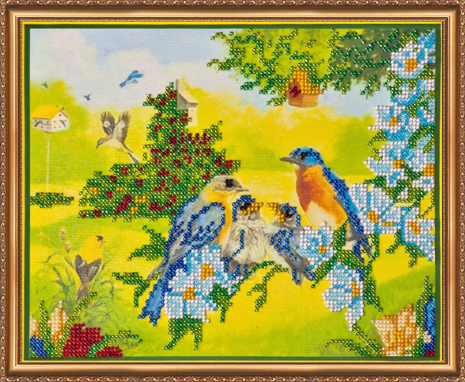 Bead Embroidery Kit Main Bead Embroidery Kit Spring