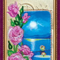 Postcards Bead Embroidery Kit Postcard Bead embroidery kit South night – 1