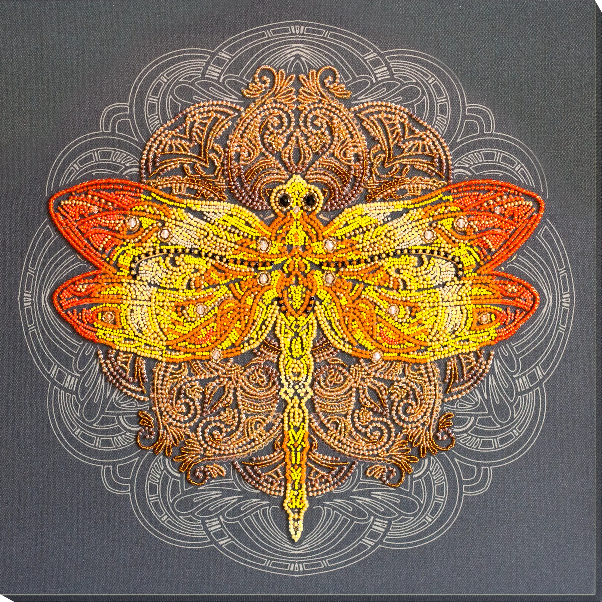 Bead Embroidery Kit Main Bead Embroidery Kit Saffron overflow