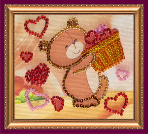 Magnets Bead Embroidery Kit Magnets Bead embroidery kit A basket of happiness