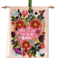 Pennant Bead Embroidery Kit Pennant-kit Bead Embroidery Happy heart