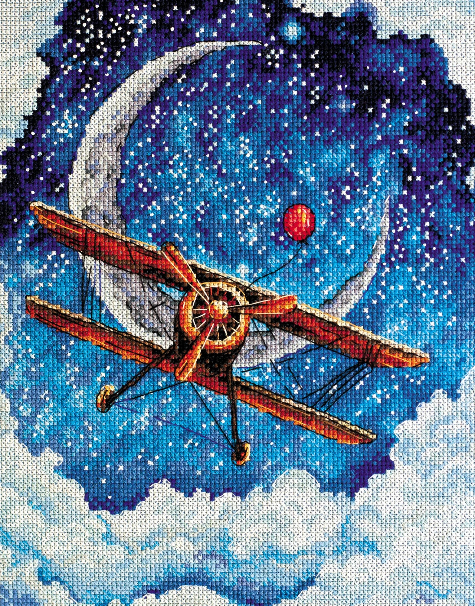 Cross Stitch Kit Cross-stitch kits Above the clouds
