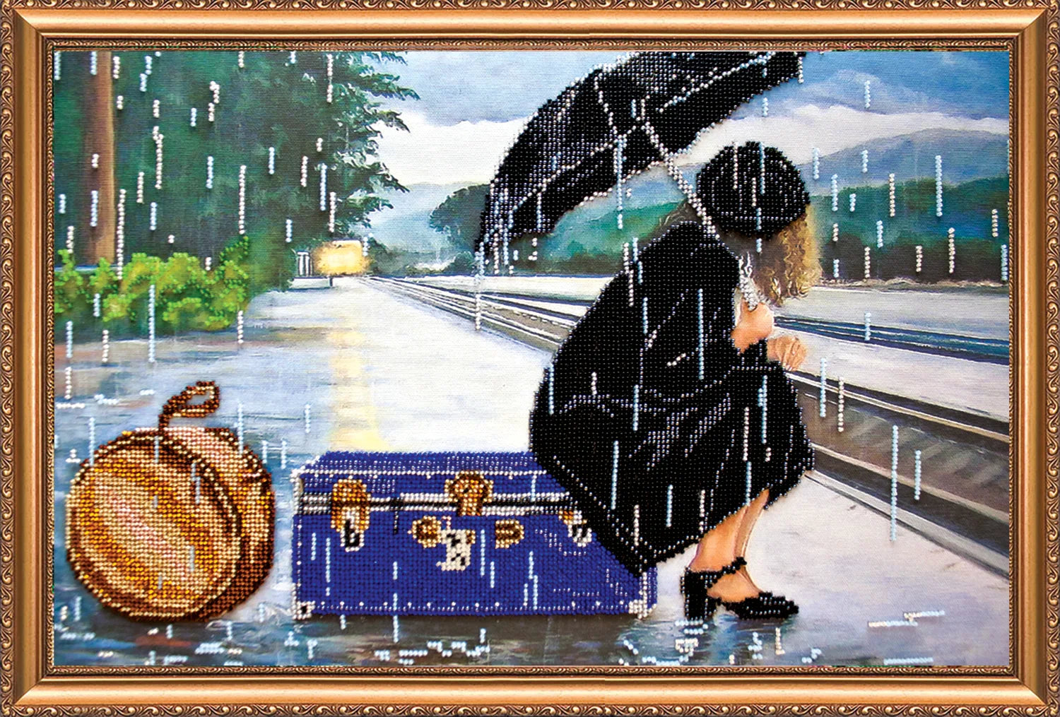 Bead Embroidery Kit Main Bead Embroidery Kit The parting