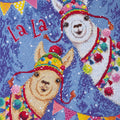 Cross Stitch Kit Cross-stitch kits La la llamas