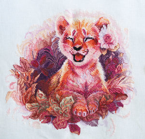 Cross Stitch Kit Cross-stitch kits Little lioness