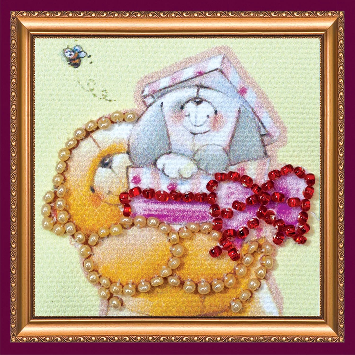 Magnets Bead Embroidery Kit Mini Magnets Bead embroidery kit Gift – 1