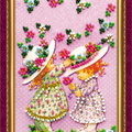 Postcards Bead Embroidery Kit Postcard Bead embroidery kit Happy Birthday – 2