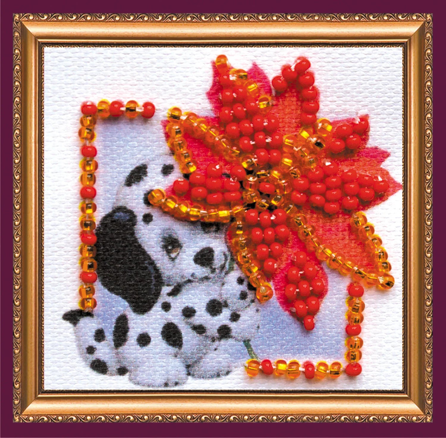 Magnets Bead Embroidery Kit Mini Magnets Bead embroidery kit The Scarlet Flower