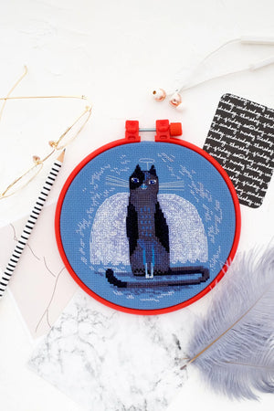 Cross Stitch Kit Cross-stitch kits Cat
