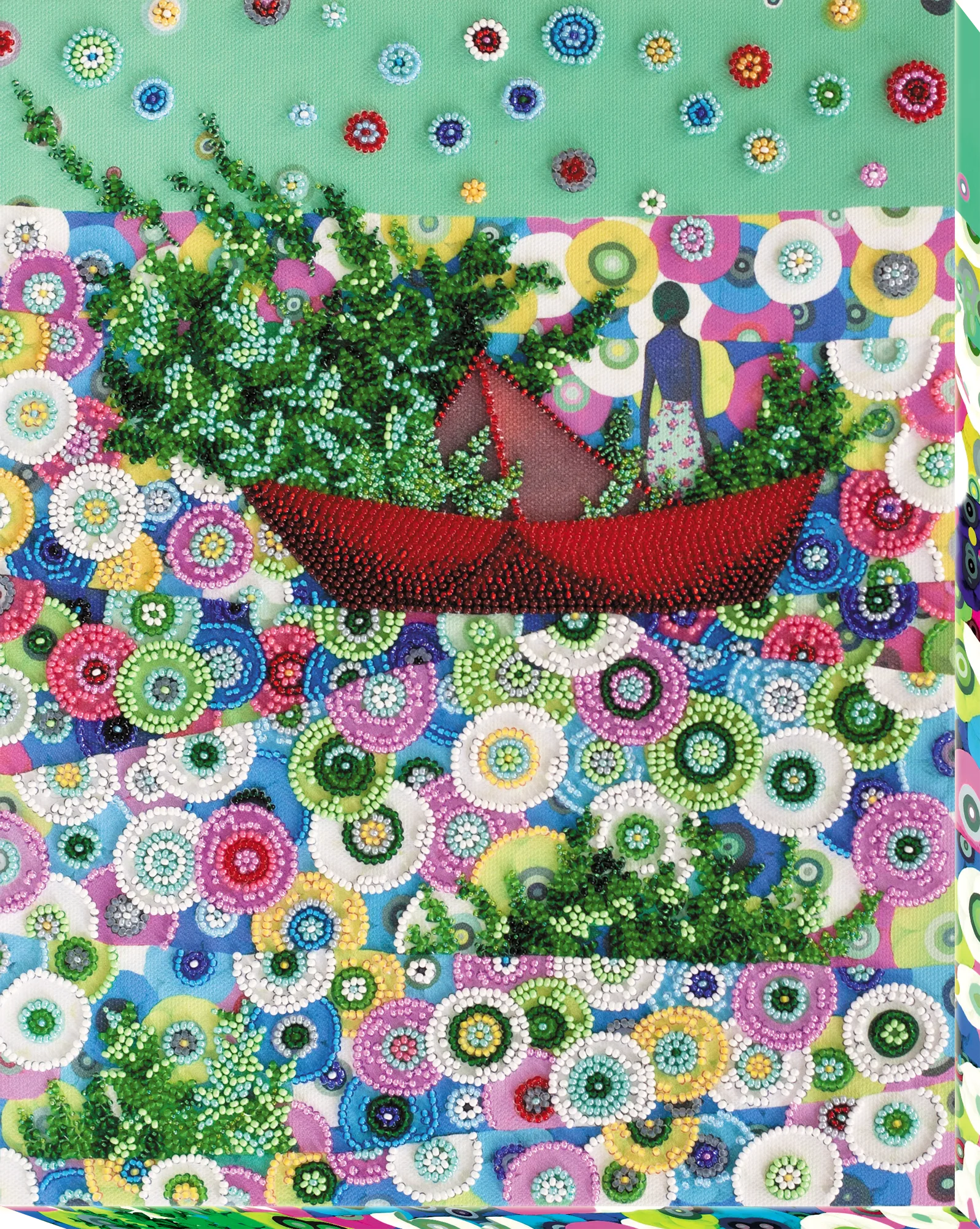 Bead Embroidery Kit Main Bead Embroidery Kit Spring is coming - spring is the way!