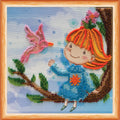 Bead Embroidery Kit On a twig