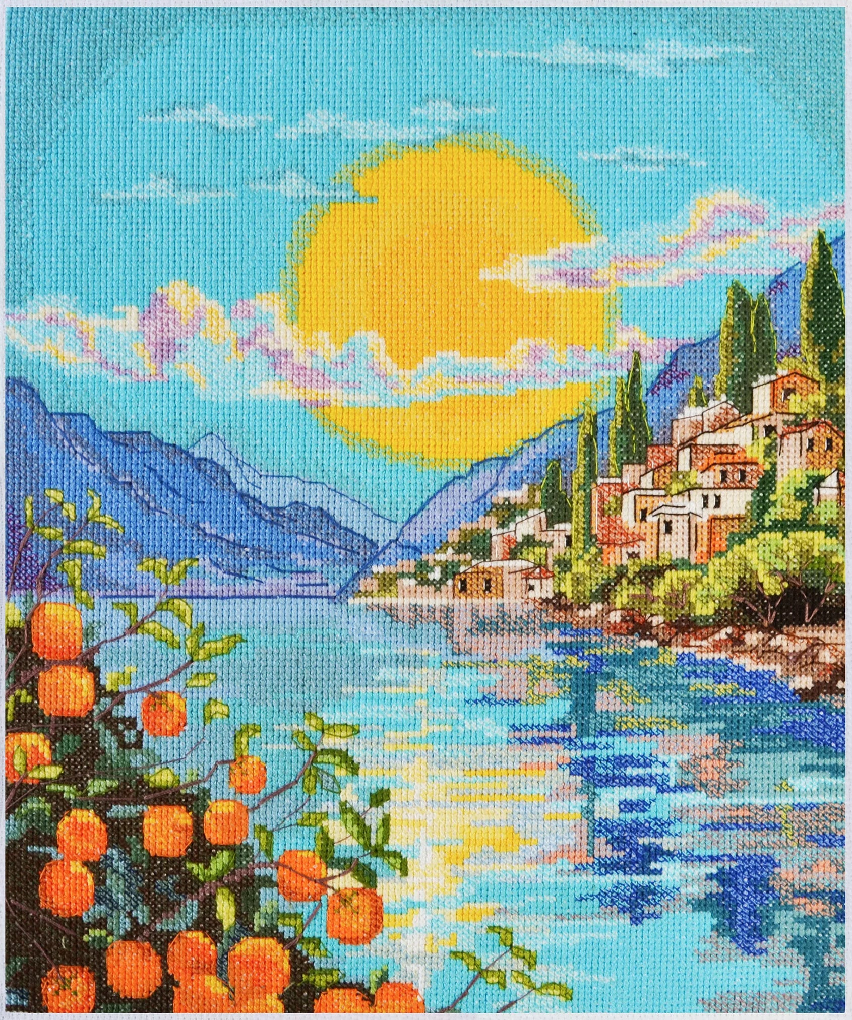 Cross Stitch Kit Cross-stitch kits The sun of Sicily