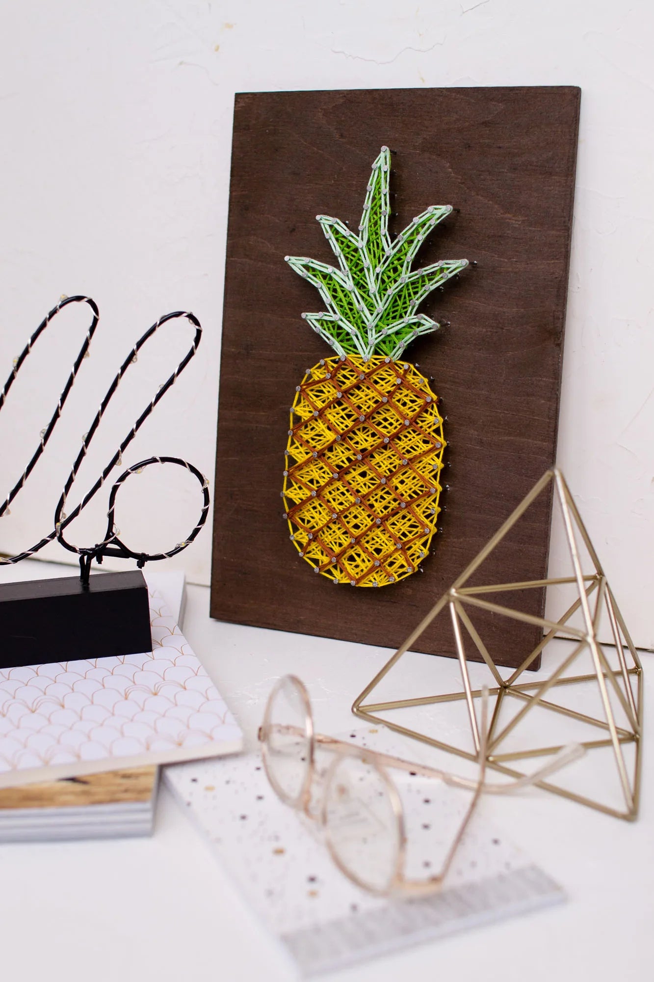 String Art Kit Creative Kit/String Art Pineapple