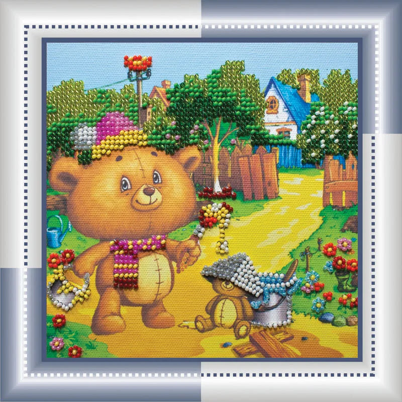 Bead Embroidery Kit Mini Bead embroidery kit Artist