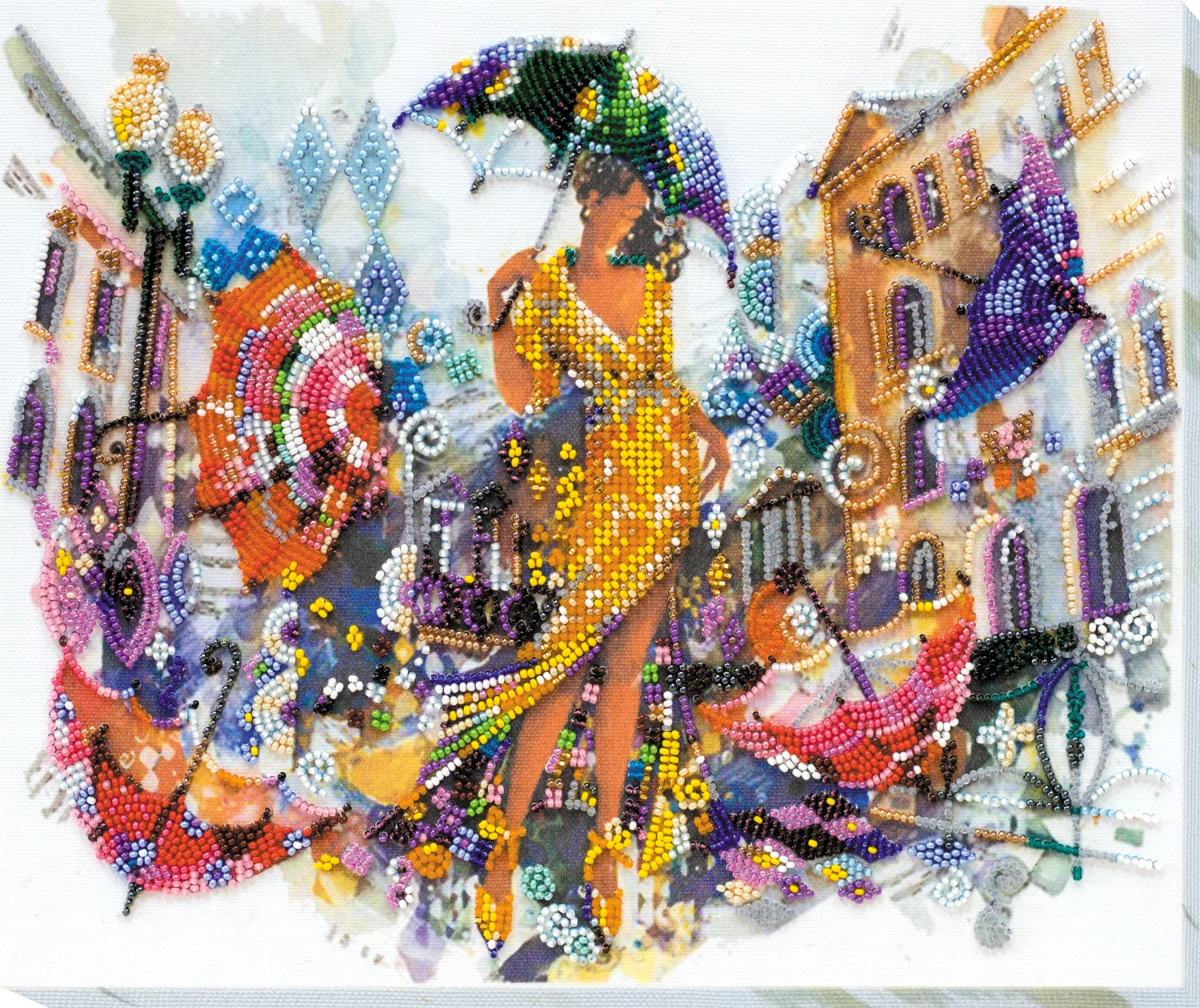 Bead Embroidery Kit Main Bead Embroidery Kit Circle