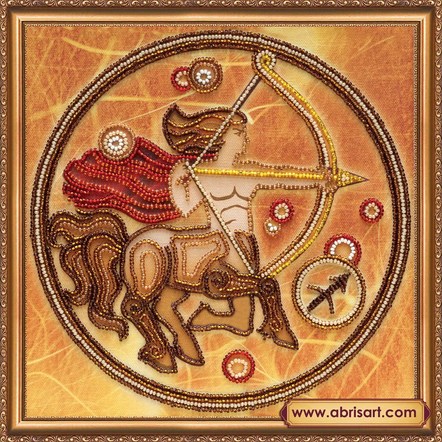 Bead Embroidery Kit Main Bead Embroidery Kit Sagittarius