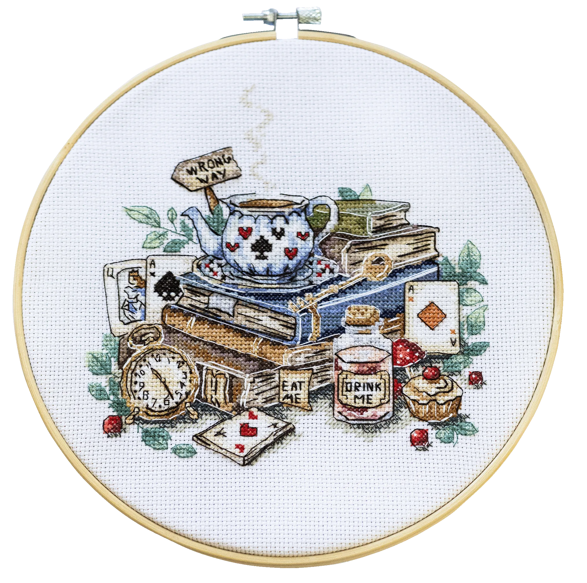 Cross Stitch Kit Cross-stitch kits The mad tea party