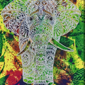 Bead Embroidery Kit Main Bead Embroidery Kit Jungle Song