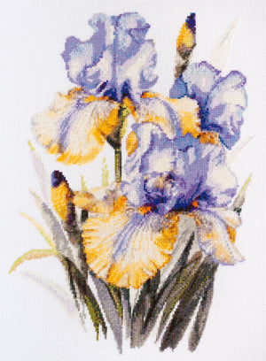 Cross Stitch Kit Cross-stitch kits Irises