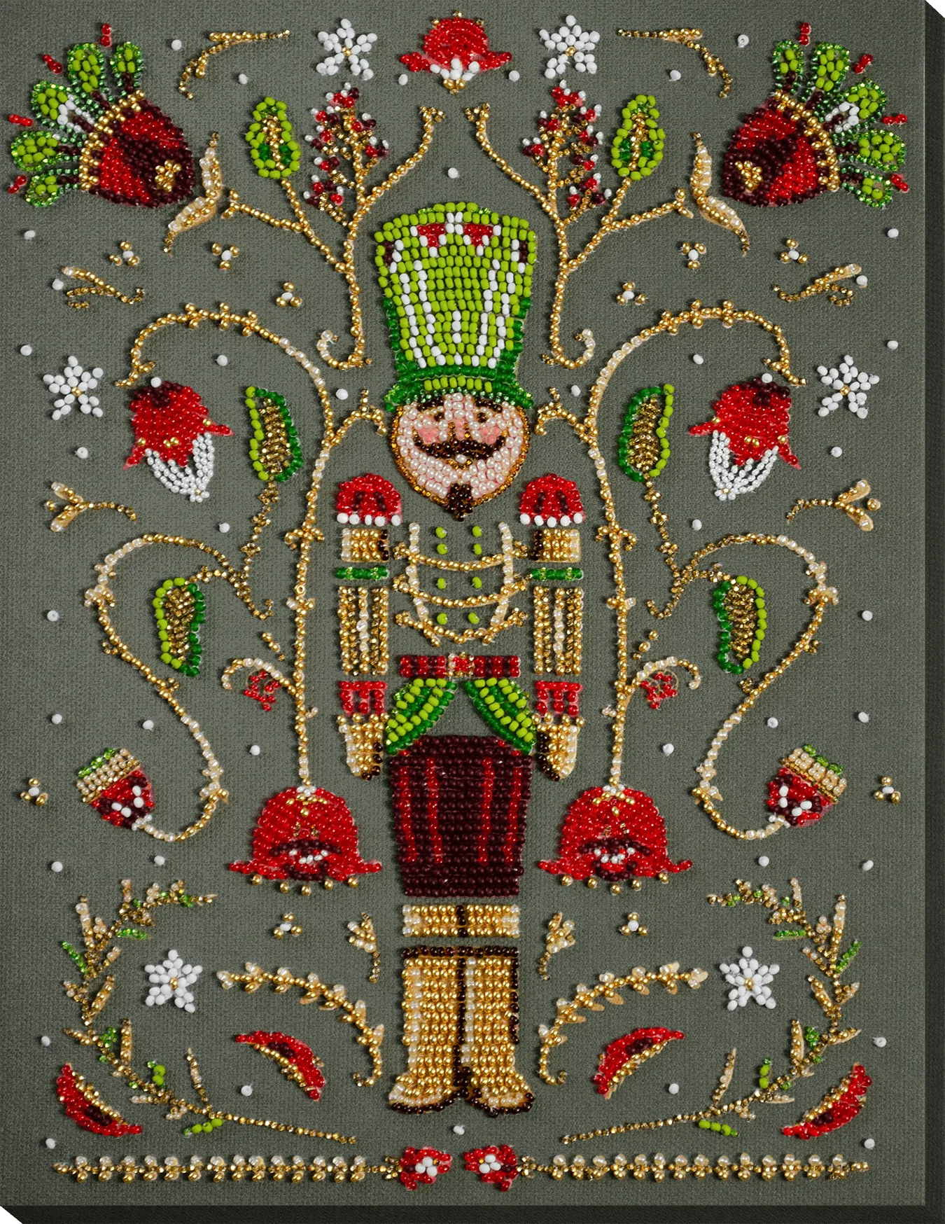 Bead Embroidery Kit Main Bead Embroidery Kit Hero of the Christmas Night