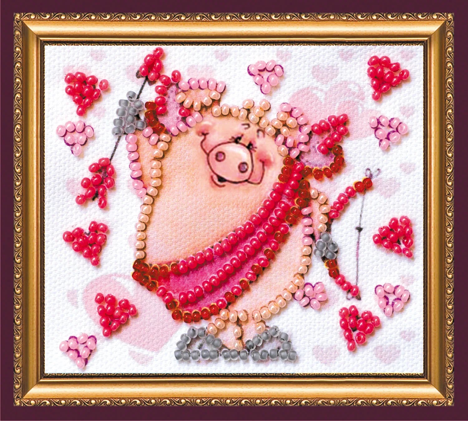 Magnets Bead Embroidery Kit Magnets Bead embroidery kit Amor