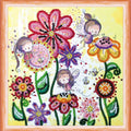 Bead Embroidery Kit Mini Bead embroidery kit Colored moths