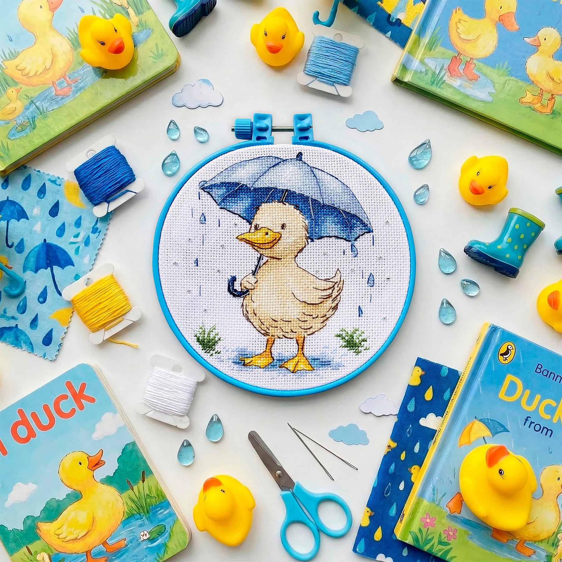 Cross Stitch Kit Cross-stitch kits Duckling’s Walk (Animals and birds)