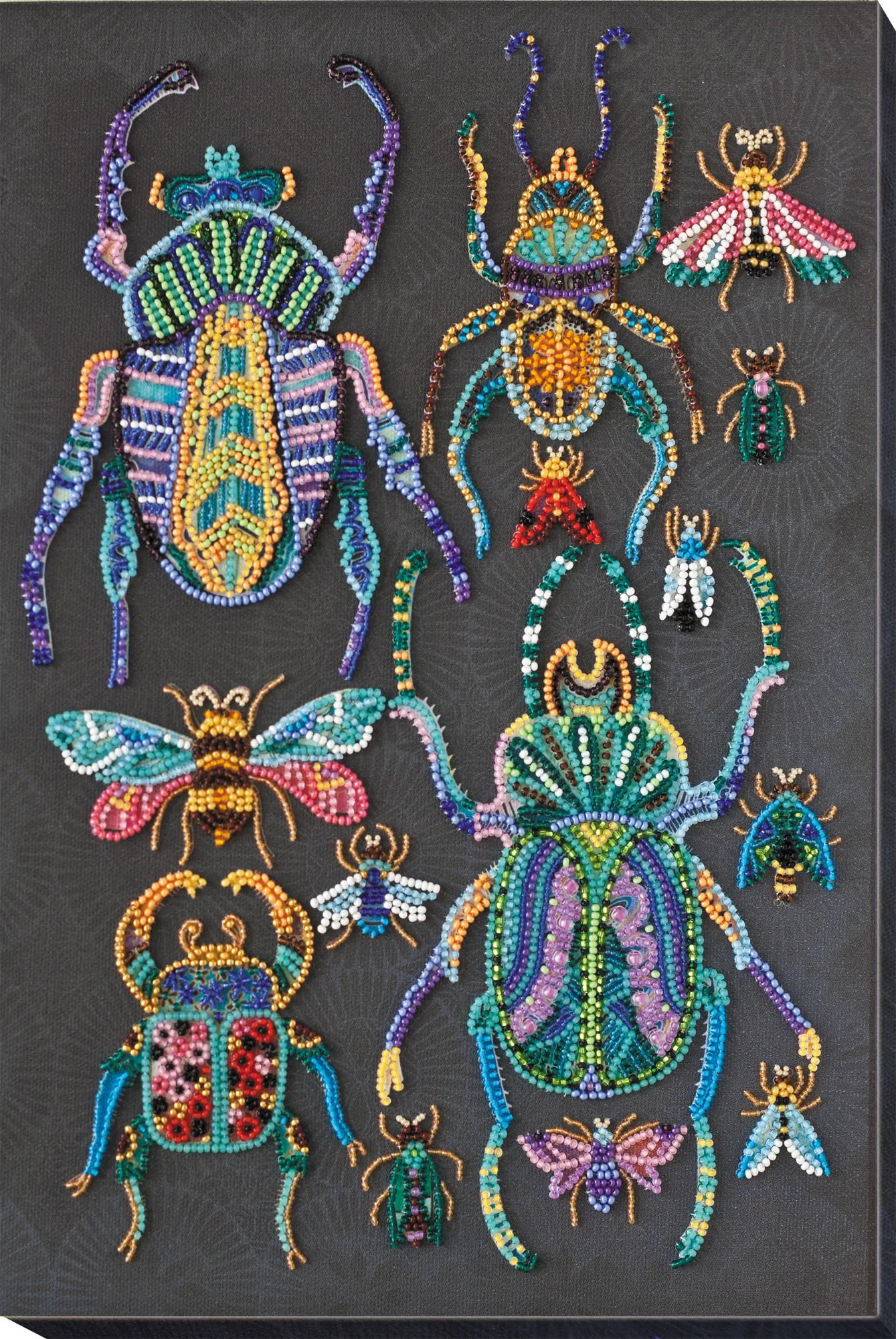 Bead Embroidery Kit Main Bead Embroidery Kit Beetles