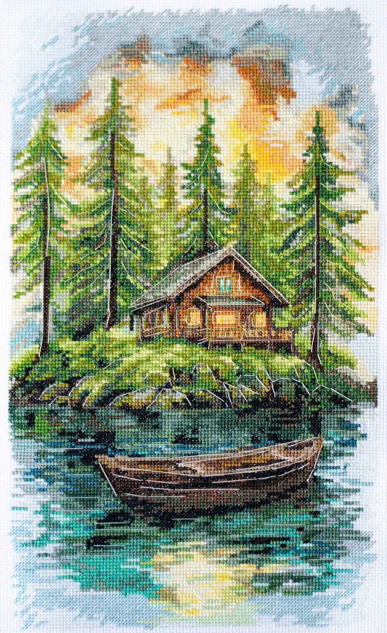 Cross Stitch Kit Cross-stitch kits Silence in tha forest