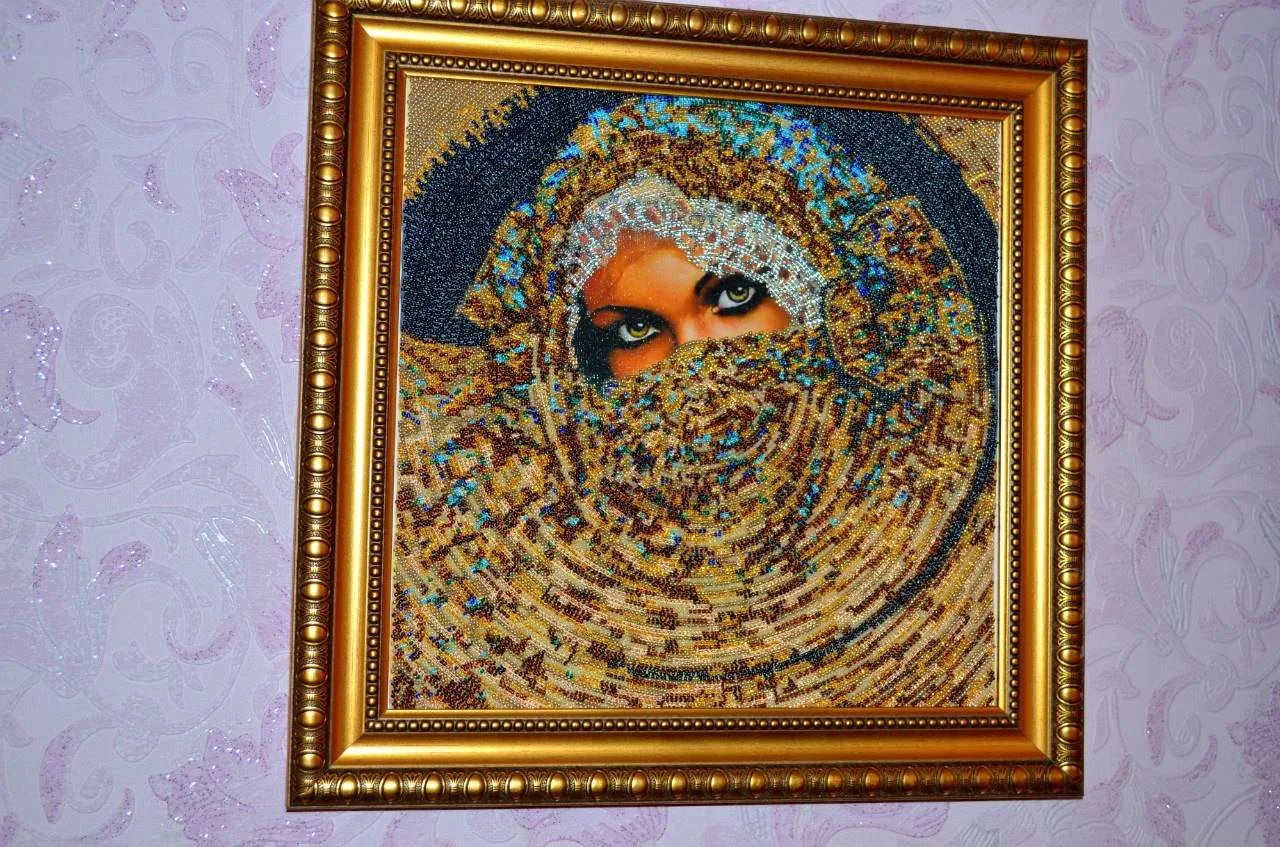 Bead Embroidery Kit Main Bead Embroidery Kit Scheherazade