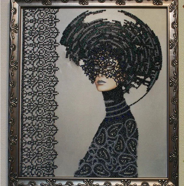 Bead Embroidery Kit Main Bead Embroidery Kit Morgana