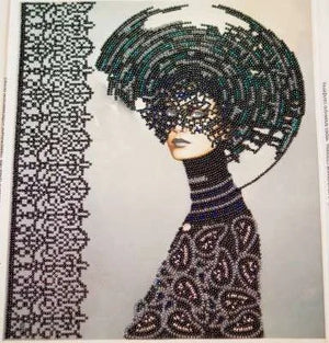 Bead Embroidery Kit Main Bead Embroidery Kit Morgana