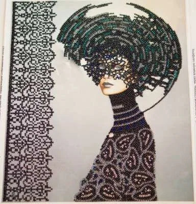 Bead Embroidery Kit Main Bead Embroidery Kit Morgana