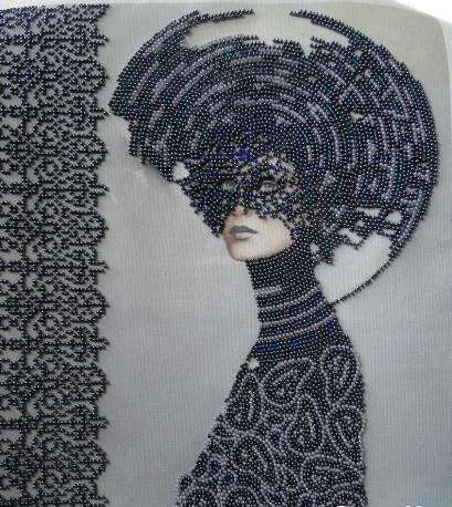Bead Embroidery Kit Main Bead Embroidery Kit Morgana