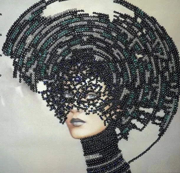 Bead Embroidery Kit Main Bead Embroidery Kit Morgana