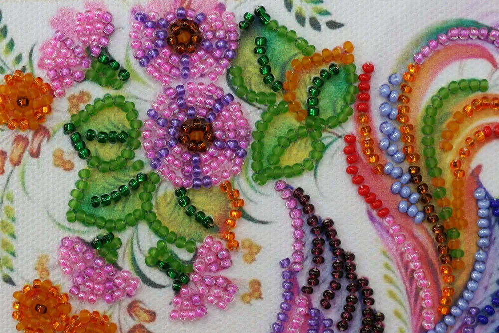 Bead Embroidery Kit Mini Bead embroidery kit Petricovs painting