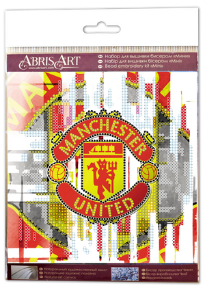 Bead Embroidery Kit Mini Bead embroidery kit FC Manchester United