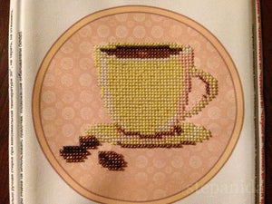 Bead Embroidery Kit Mini Bead embroidery kit Coffee