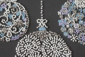 Bead Embroidery Kit Mid-sized bead embroidery kit Lace balls