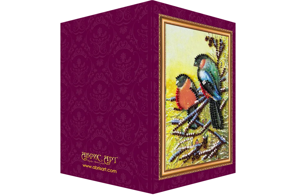 Postcards Bead Embroidery Kit Postcard Bead embroidery kit Happy New Year – 2