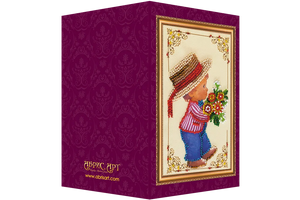 Postcards Bead Embroidery Kit Postcard Bead embroidery kit Congratulations – 7