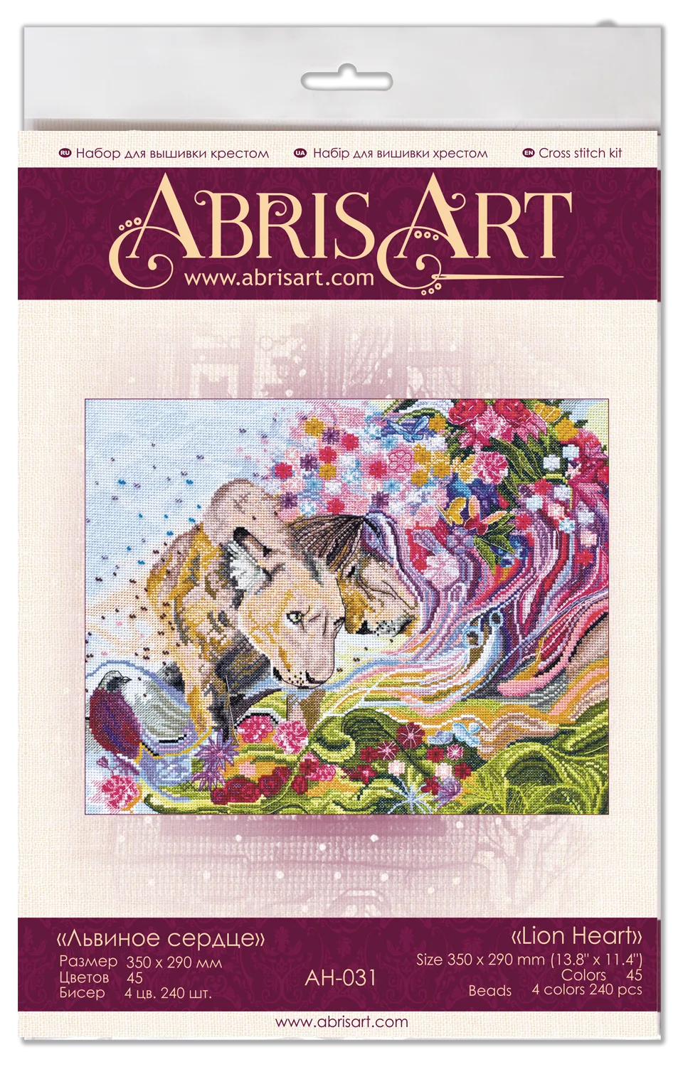 Cross Stitch Kit Cross-stitch kits Lion Heart