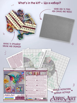 Cross Stitch Kit Cross-stitch kits Bird of paradise