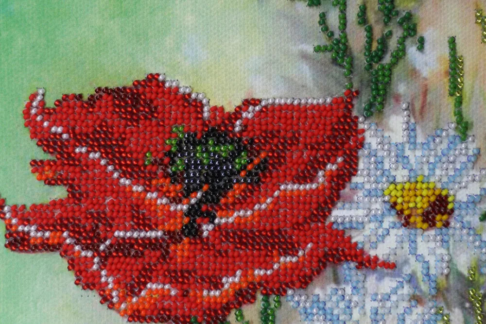 Bead Embroidery Kit Micro Beads Embroidery Kit Summer fantasy