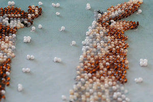 Bead Embroidery Kit Mid-sized bead embroidery kit Tandem