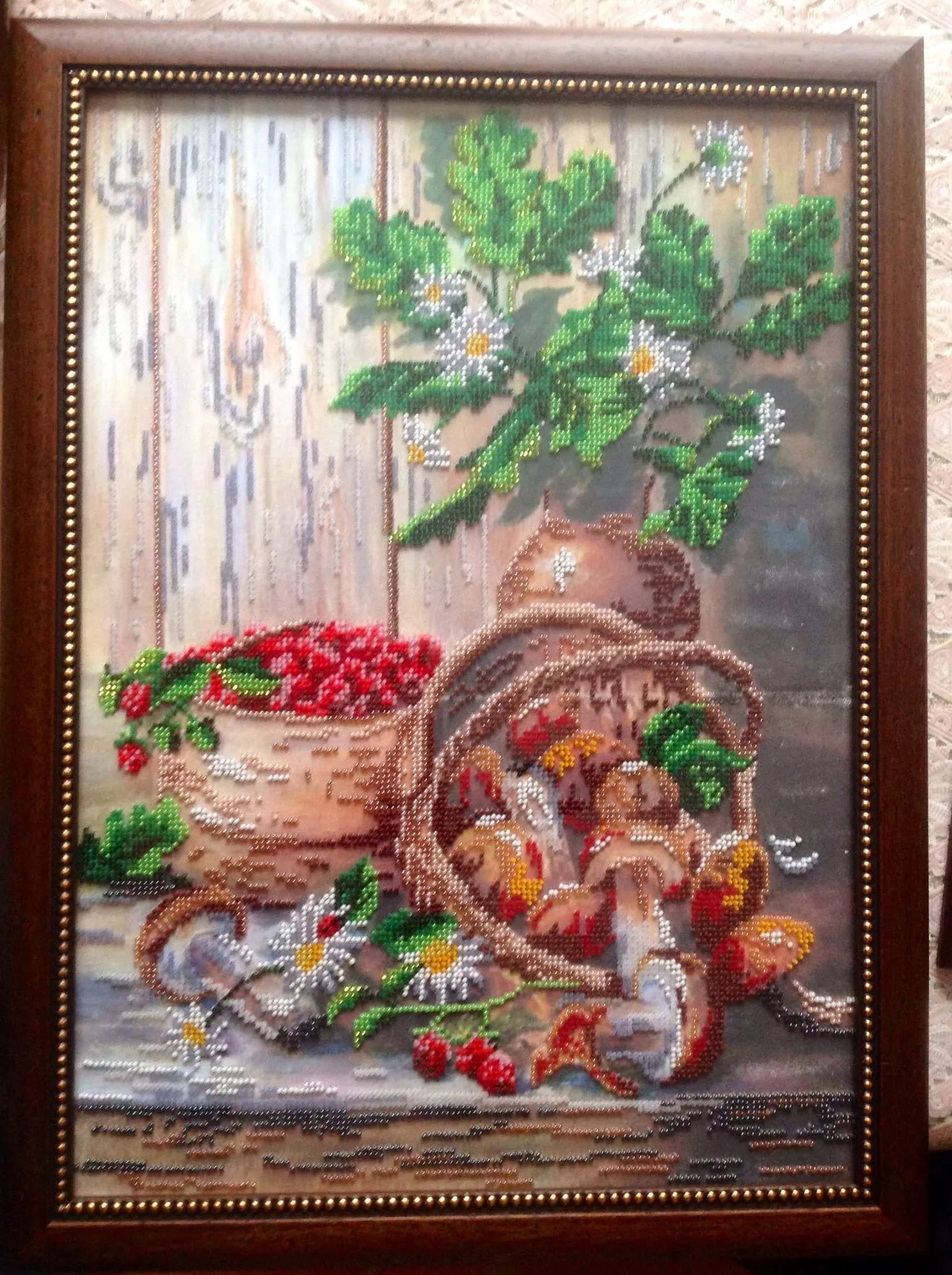Bead Embroidery Kit Main Bead Embroidery Kit Fantasy forest